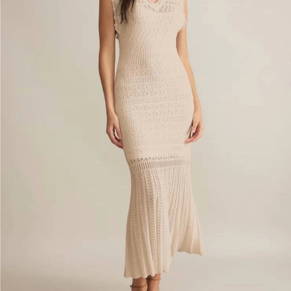 Zsupply Marsala Maxi knit dress